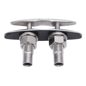 Marine-Dock-Klampe für Yachten und Schnellboote, robuste 6-Zoll-Klampe aus Edelstahl für Hochziehen in verschiedenen Wetterbedingungen