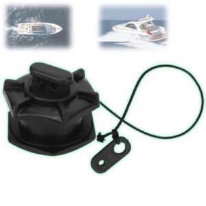 Aufblasbares Schlauchboot mit Ablassventil und Kajak Scupper Plug, PVC-Ventilkappe für den Bootsgebrauch und Wartung