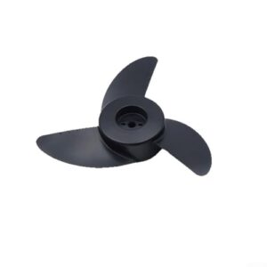Außenbordmotor-Propeller für Hangkai 12 V elektrische Schleppmotoren, 3-Blatt-Kohlenstoffstahl-Marine-Boot-Ersatzteil