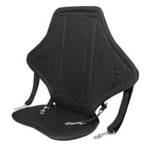 Kajaksitz mit Rückenstütze, gepolsterter Bootsstuhl für erhöhten Komfort bei Wasseraktivitäten, flexibles Positionierungssystem