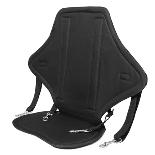 Kajaksitz mit Rückenstütze, gepolsterter Bootsstuhl für erhöhten Komfort bei Wasseraktivitäten, flexibles Positionierungssystem