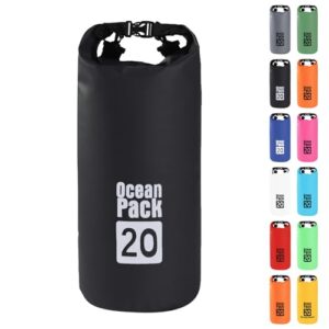 Wasserdichter Roll Top Beutel Rucksack für Schwimmen, Rafting und Bootfahren, 20L