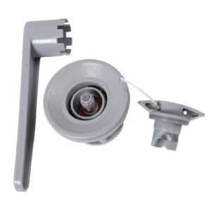 Pontoonboot-Luftventil, Kanu-Ventil-Ersatz mit Doppeldichtung, Verschleißfestes Zubehör als Ersatzteile für Paddleboard, Kajak, Beiboot und Kanu