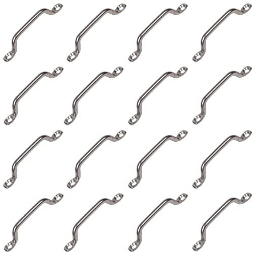 16-stück Edelstahl Pad Eye Ösen für Kajak Kanu Rigging, Wand-Haken und Befestigung auf dem Boot