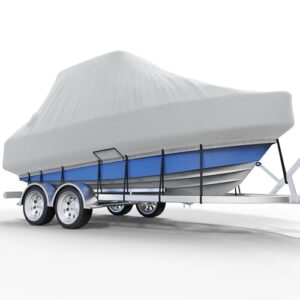Treibstoffwasser- und Schutzbootspennenung, trailerable T-Top/Hard-Top Bootspennenung aus Oxford-Gewebe, Marine-Grade Wasserfahrzeugabdeckung