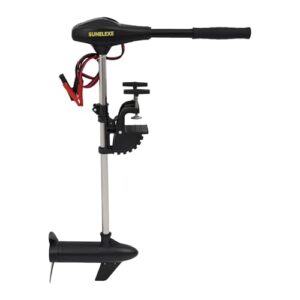 Effizienter und langlebiger 12V 58LBS Außenborder Bootsmotor für Schlauchboote, Beiboote und Kajaks bis zu 300 kg Schubkraft