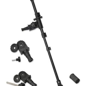 Professionelles Marine-Elektronik-Zubehör, Berkley Verstellbare Wandlerstange, 50-80 cm Teleskop-Drehbare Livescope & Fishfinder Halterung, kompatibel mit Garmin LVS32 und LVS34