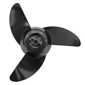 Ersatzpropeller für Elektromotor, 3 Blatt Bootsmotor Propeller, perfekter Ersatz für alten oder beschädigten Außenbordpropeller
