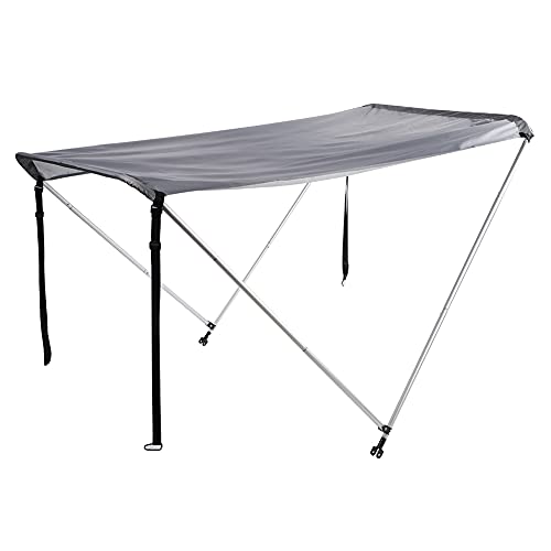 Entatial Boots-Sonnenschutz, Aluminiumlegierungsstange + 210D-beschichtetes Oxford-Stoff Kajak-Markise, Kanu-Sonnenschutz, für Schlauchboot-Fischerboot - perfekter Schutz vor Sonne, Regen und UV-Strahlen
