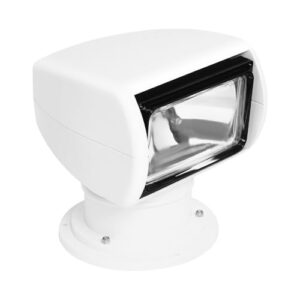 Ferngesteuerter Suchscheinwerfer für Yacht, Strahler mit Led-Fernbedienung und 12V Halogenbirne für Nachtfahrt auf Booten und Yachten.