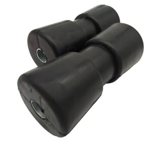 HGW Kielrolle 190 mm für Bootsanhänger – Sliprolle mit Metallhülse 21 mm - 85/60 mm - Bootstrailer Rolle