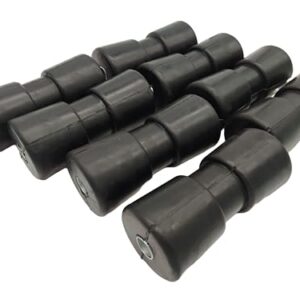 Hochwertige Sliprolle mit Metallhülse für Bootsanhänger, ideal für Süß- und Salzwasser, abriebfeste Gummirolle, hohe Belastbarkeit und einfache Montage