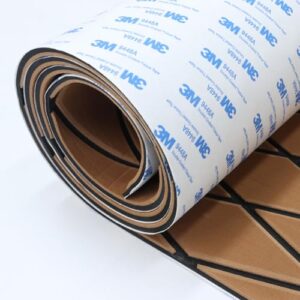 Selbstklebender Eva Schaum Boot Bodenbelag mit 3M Kleberückseite, wasserdicht und rutschfest für Kajak, Yacht, Schwimmbad und RV