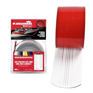 Kielschutz für Boote, MEGAWARE KEELGUARD Original-Kielschutz in den USA, 12,7 cm breit, 1,2–3,6 m Größen, 11 Farben, komplettes Installationsset mit Grundierung und Rumpfschutz