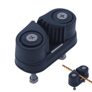 Nockenklampe für Boote, Ankernockenklampe für Kajak, Schotklemme, Seilklemme, Cam Cleat für Segelboot - Schnelleinstiegs Nockenklampe für Segelboot, Segeln, Kajak, Bootszubehör