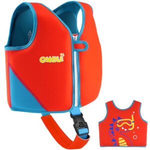 Kinder-Schwimmweste für Jungen und Mädchen, Neopren-Schwimmerjacke für 1–9 Jahre, sicher und bequem schwimmen mit OSHYLE