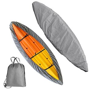 Unverwüstbare Kajak Persenning aus 420D Oxford-Gewebe für Regenschutz, Sonnenschutz und Staubschutz bei Kajaks, Kanus und Paddelbretten