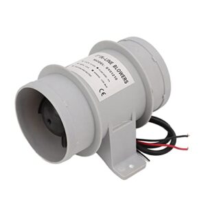 12V Inline Fan Vent für Yachten und Boote, silenter Blower für Luftzirkulation