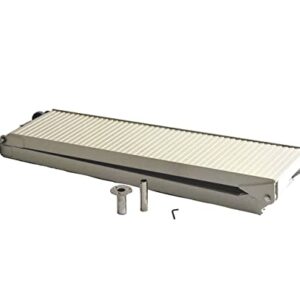 Aluminium-Gangway mit Rollen, schwenkbar und klappbar, rutschfeste Oberfläche für Bootsausstattung