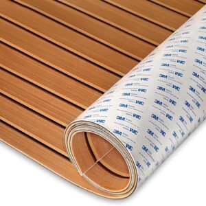 EVA-Schaumstoff-Matte für Boote, Terrassendielen, Marine-Bodenbelag - rutschfest und selbstklebend