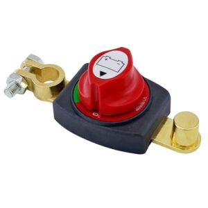 Batterie-Trennschalter, 12-48 V Batterie-Strom-Ausschalter, Auto-Fahrzeug-Wohnmobil-Bootschalter