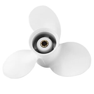 Hochwertiger Außenbordpropeller für Schiffe mit 9 Zoll Steigung und 9 1/4 Zoll Durchmesser. Ersatzteil für Motoren von 9,9–15 PS.
