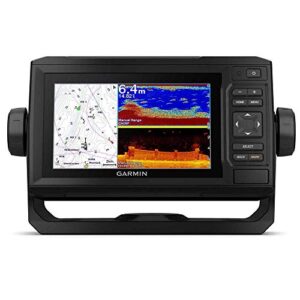Garmin ECHOMAP UHD 62Cv, 15,2 cm Chartplotter mit weltweiter Grundkarte und GT24UHD-TM Wandler