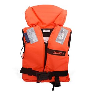 Lalizas Rettungsweste 100N, CE ISO 12042-4-zertifiziert. Hochwertige und funktionelle Schwimmweste für Erwachsene mit Körpergewicht zwischen 50-70 kg.