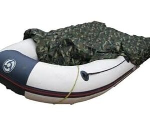 Abdeckplane für Schlauchboote, Camouflage-Muster, Schutz vor Witterung und Verschmutzung, ideal für Standzeiten und Lagerung