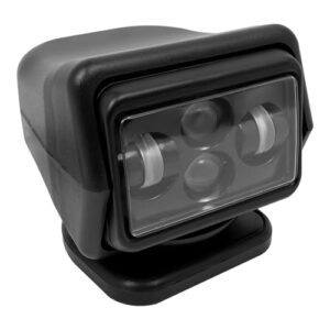 Suchscheinwerfer für Boot, Arbeitsscheinwerfer mit LED-Techologie, Fernbedienung, Zusatzscheinwerfer 12V, Offroad Fahrzeuge, Camping, Marine, 60 Watt Leistung, 8000 Lumen, 600 Meter Reichweite