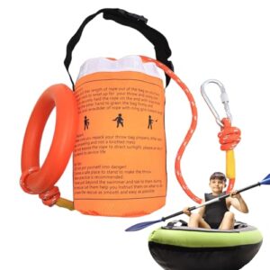 Hochwertiges Rettungszubehör für die Wasserrettung, Wurfbares Rettungsgerät, Multifunktionales Sicherheitszubehör für Rettungsschwimmer Hochwasser Angeln & Wassersport