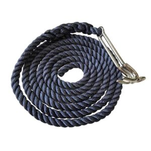 ARBO-INOX Kettenkralle - Edelstahl A4 mit 3 Meter Seil für sicheres Festmachen an Boot oder Anker