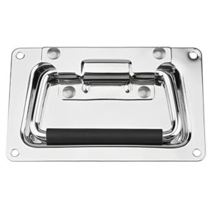 Edelstahl-Griff für Flush-Hatch-Locker, Versenkbarer Griff, Bodenheber, Lukenheber, einlassgriff, griffmulde, edelstahl griff, versenkbarer griff, Bodenheber, Lukenheber