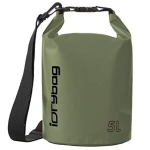 Wasserdichte Trockentasche für Kajakfahrten, IDRYBAG 2L/5L/10L/15L/20L