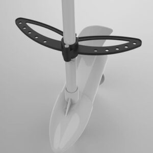 Kajak-Trolling-Motor Lenkdreieck, elektrischer Trolling-Außenbordmotor und andere Hilfsmotoren für Kajak-Trolling-Systeme, einfache Installation und Bedienung, hochwertige Materialien, 5 Einstellmöglichkeiten