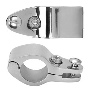 Marine-Backenrutschen, Edelstahl-Bootscharnier-Oberrutschen-Hardware-Beschläge für Bimini-Top und Scharnier-Schienenmontage