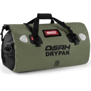Wasserdichter Rucksack Dry Bag von OSAH mit großem Stauraum und vielseitigem Einsatz für Outdoor-Aktionen wie Camping, Motorradfahren, Bootfahren und Angeln.