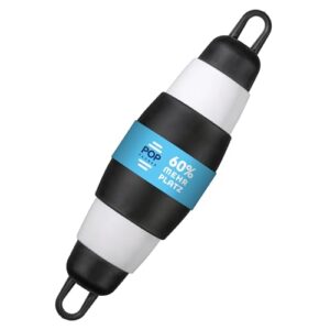 POP Fender Teleskop Bootsfender - Patentiertes Premium Fender System mit 60% Platzersparnis, wartungsfrei ohne Luft, geräuschlos & rumpfschonend für Segelboot & Motorboot