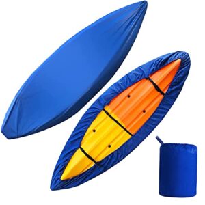 Schleuder Universal Kajak Abdeckung, UV-Schutz für Kajaks und Kanus, wasserdichter Schutz vor Sonne und Regen, 420D Oxford, 4.6-5m