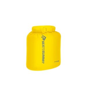 Wasserdichte Dry Bag von Sea to Summit in Sulphur Yellow für Outdoor-Aktivitäten wie Wandern und Paddelsport