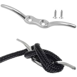 150mm Klampe aus Edelstahl 316, hochwertiges Produkt für Fahnenmasten und Yachten, korrosionsbeständig und widerstandsfähig gegen Rost und Verformung.