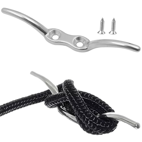 150mm Klampe aus Edelstahl 316, hochwertiges Produkt für Fahnenmasten und Yachten, korrosionsbeständig und widerstandsfähig gegen Rost und Verformung.