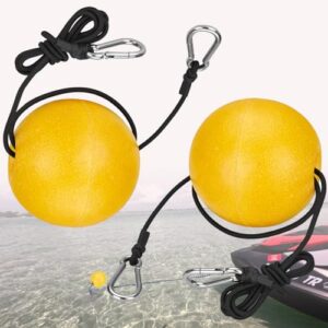 Anchor-Boje mit hoher Sichtbarkeit und Bungee-Seil, ideal für Pool-Schwimmer, Wasserskiseile und Ankerleinen