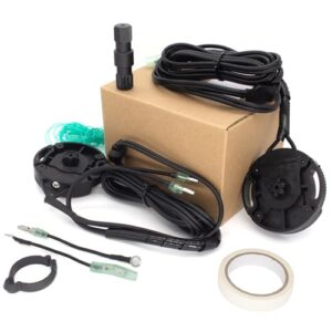 UANOFCN 805320A03 Trimmsender Limit Set mit Scharnierstift für MerCruiser MC-1 R MR Alpha One Gen 1 Gen 2 Bravo 1 2 3 Z-Antriebe, ersetzt 805129A3 805130A2 Sierra 18-7633