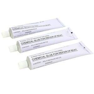 Glory Boards SUP & Schlauchboot Reparaturkleber 3X Set - Wasserdichter Polyurethan Kleber - 3 x 30g - Schnelltrocknend & Dauerhaft für PVC Reparaturen