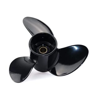 CAPTAIN Außenbord-Propeller passend für Mercury/TOHATSU 4–6 PS, 12 Spline-Zahn-Board-Requisite, OEM RH Aluminium-Propeller für 4-Takt-MFS4, MFS5, LPG, MFS5, MFS6, 2-Takt-M4C-M5B-Motoren (7,8 x 8)