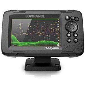 Lowrance Hook Reveal 5 Chartplotter/Fishfinder mit SplitShot Transom Mount Transducer und US Inland Charts