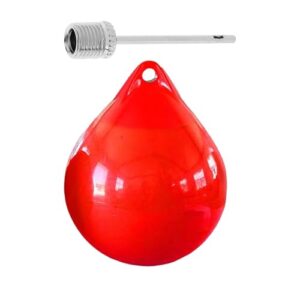 Ponton-Boot-Stoßstangen, PVC, 25 x 30 cm, aufblasbarer Marine-Stoßstangenschutz, UV-beständig, auslaufsicher, schwimmend, für Bootfahren, Surfen, Camping, Strand, See, Küste, Ausflüge