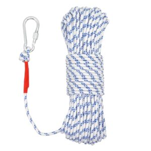 Hochfestes, geflochtenes Reflektierendes Anker-Festmacherseil mit Haken für Bootfahren und Camping