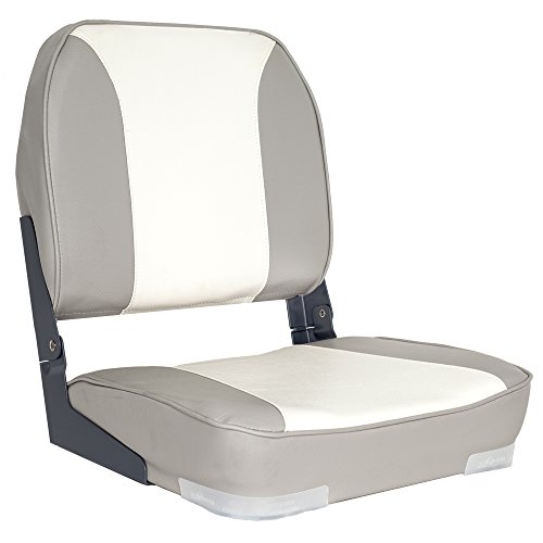 Bequemer und sicherer Sitz für Bootsfahrten, klappbarer Bootssitz mit Marinequalität OMNOVA-Stoff, gepolsterte Sitzfläche und robustem Kunststoffrahmen.